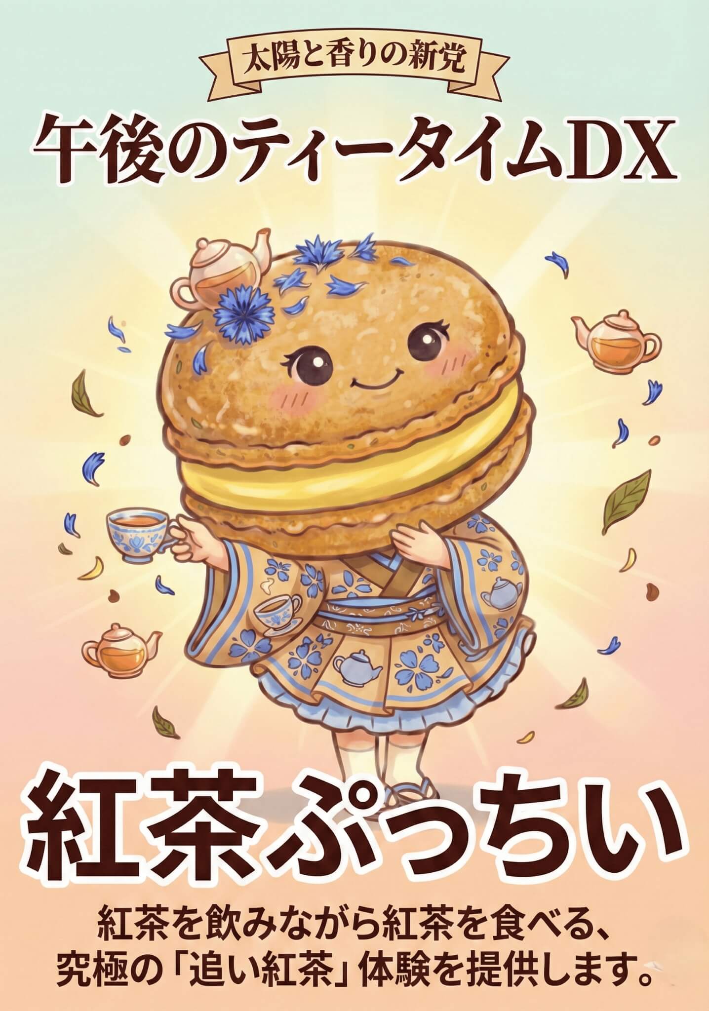 紅茶ぷっちいイラスト